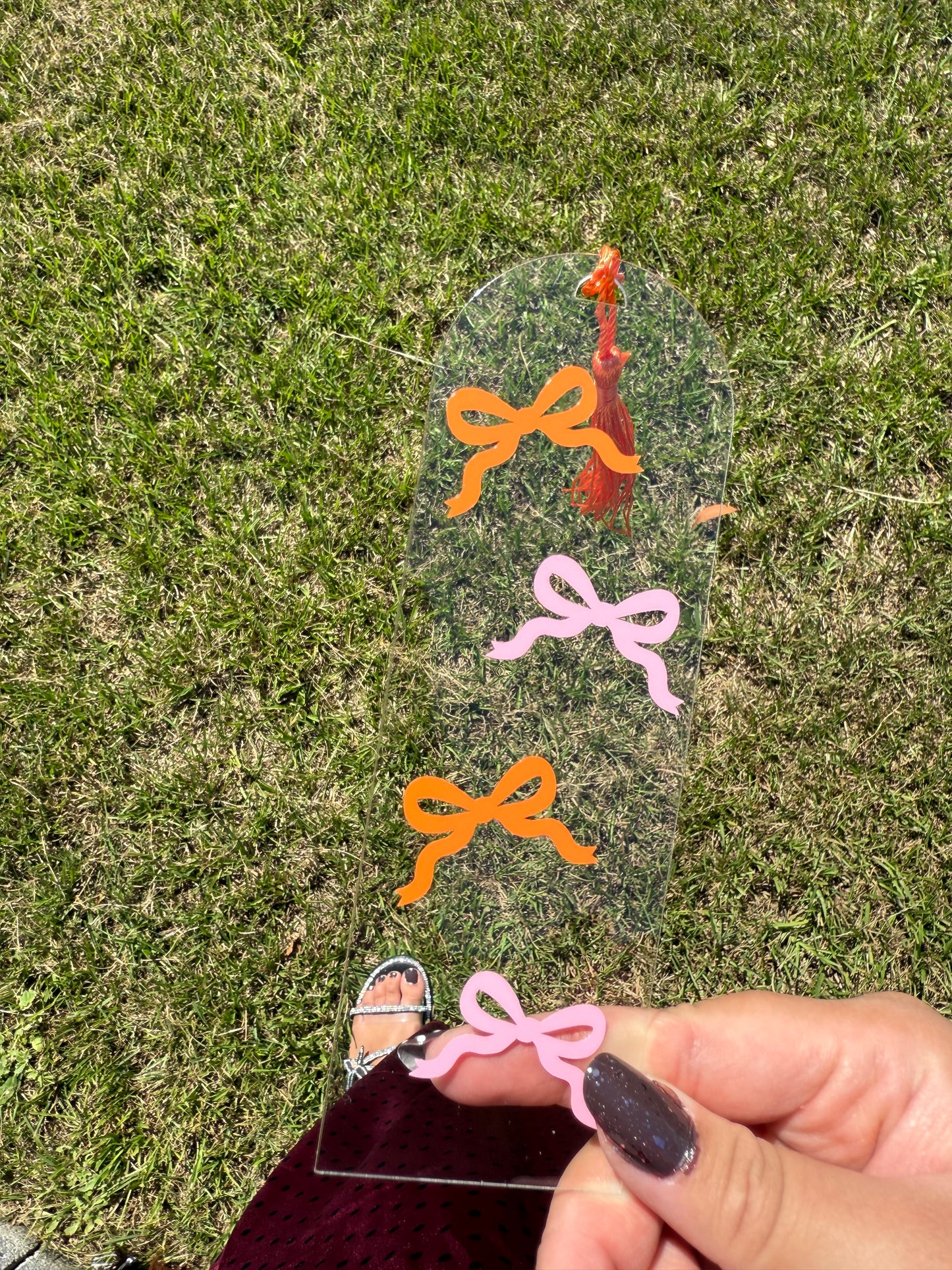 Fall Bows Bookmark