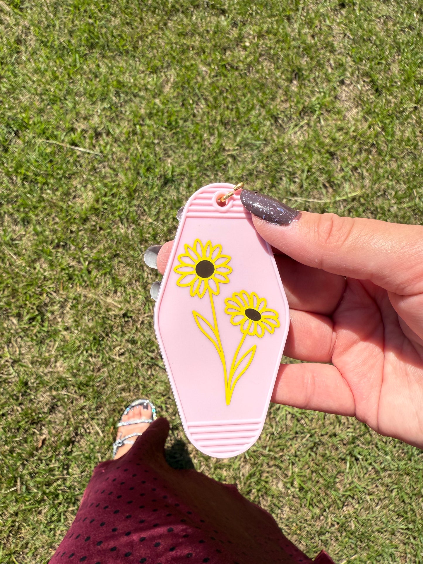 Keep Growing Keychain