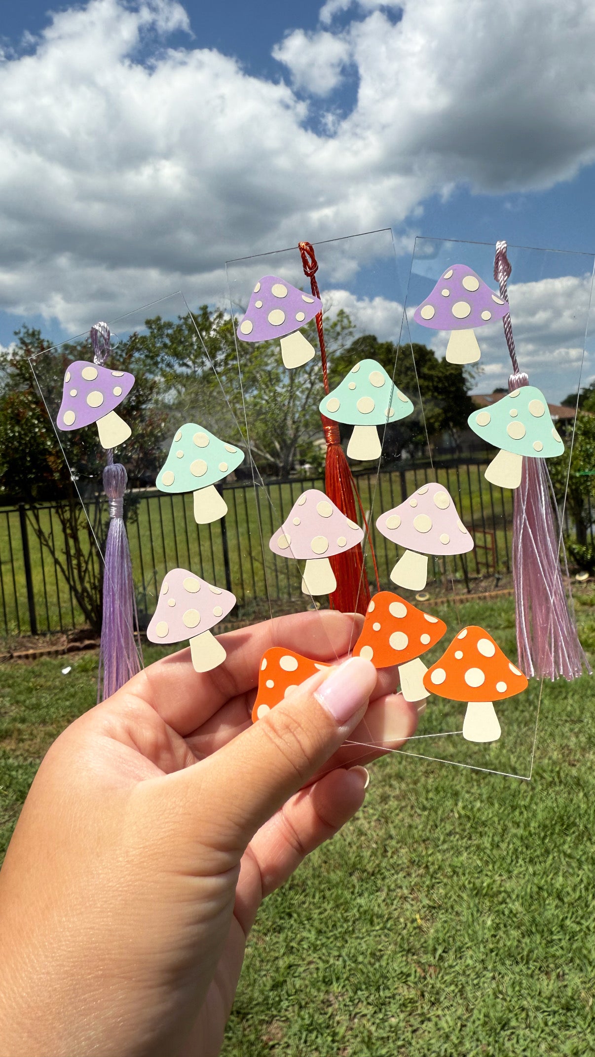 Mushroom Bookmarks