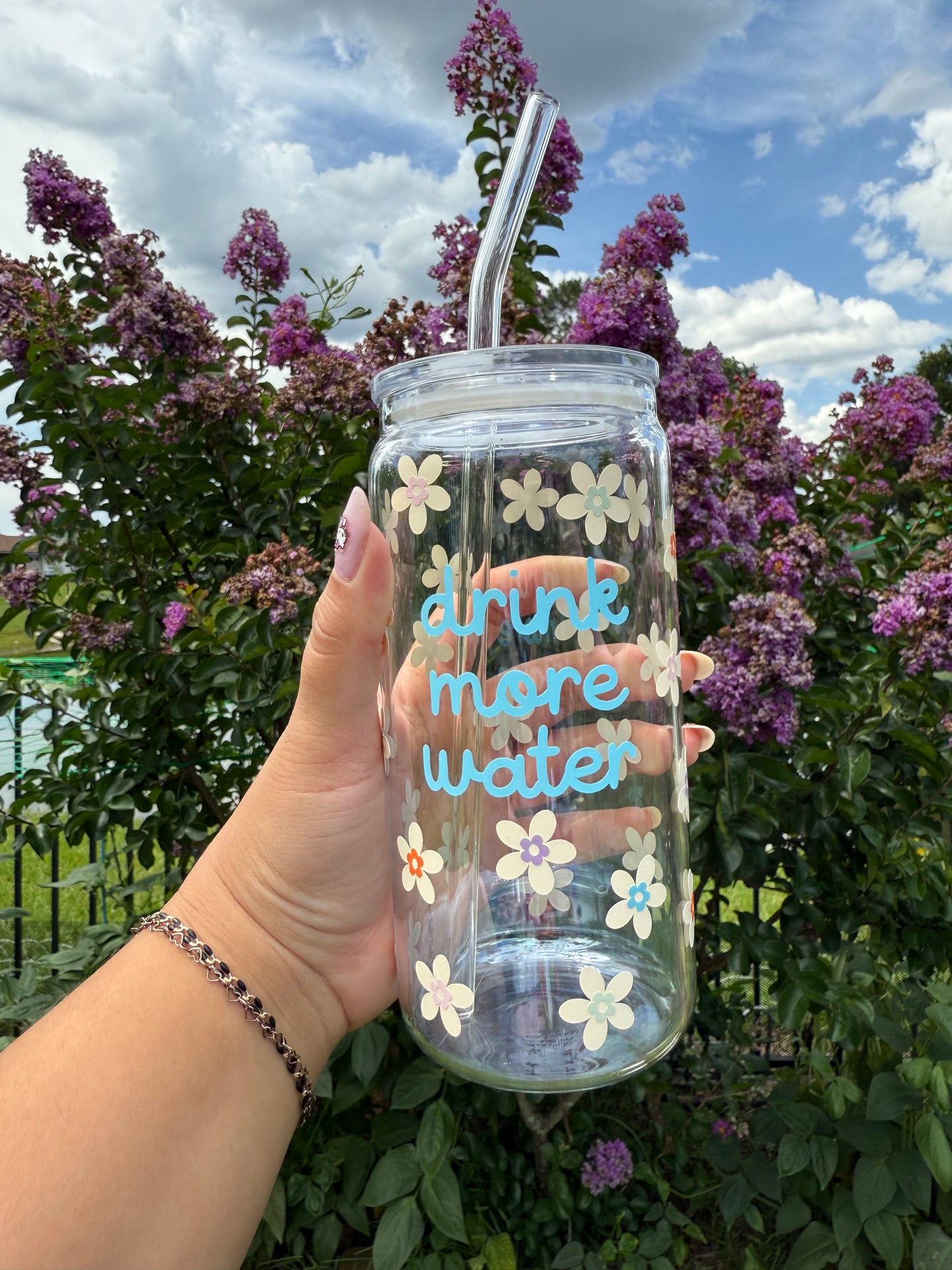 Drink More Water Cup 🌼