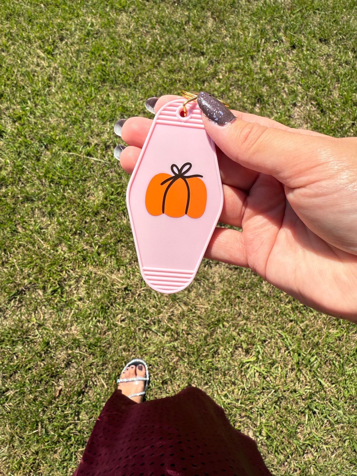 Jesus Christ & Pumpkin Spice Keychain