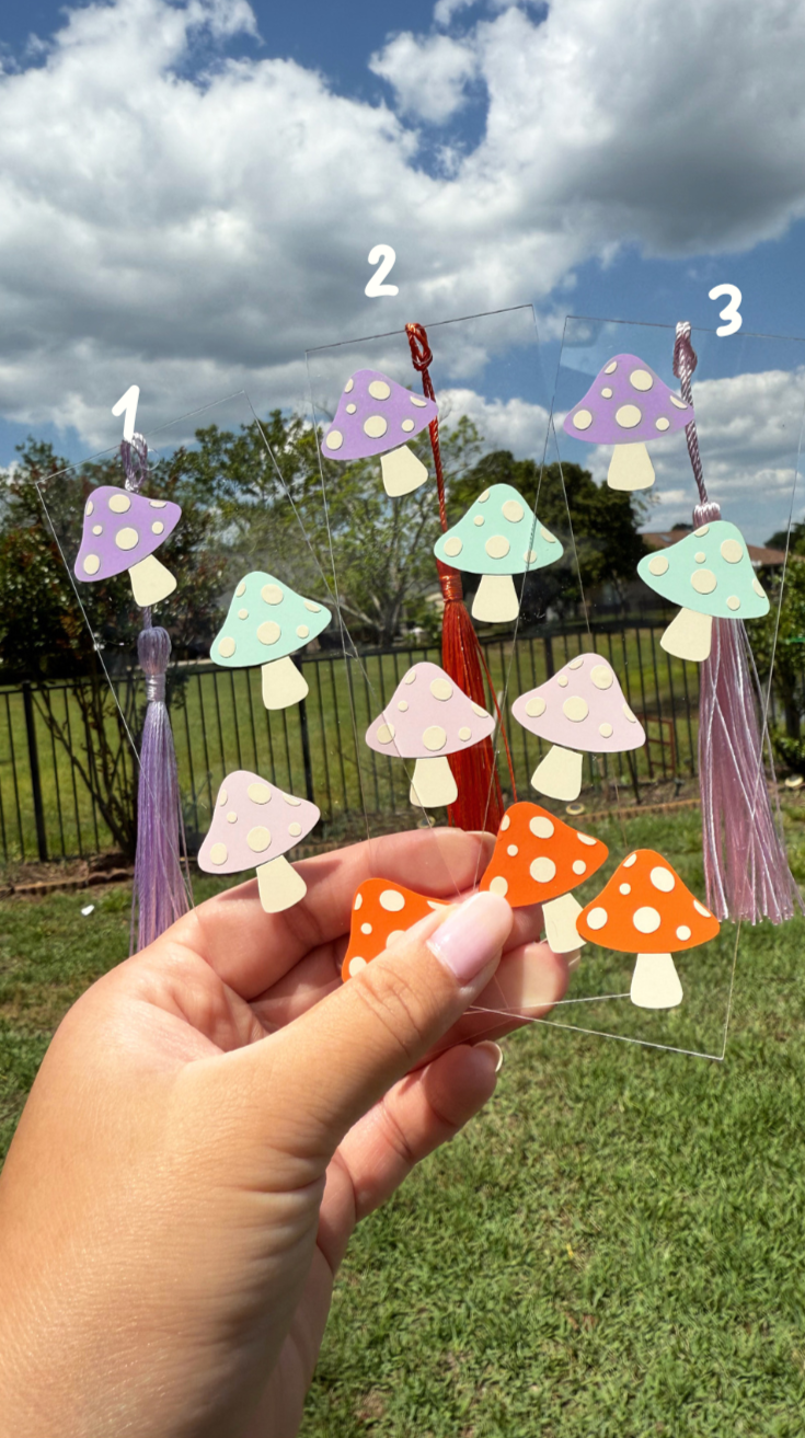Mushroom Bookmarks