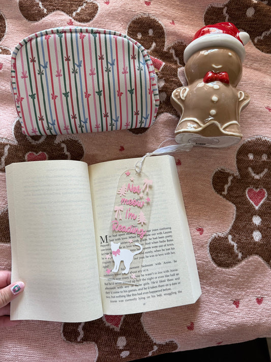 Christmas Cat Bookmark