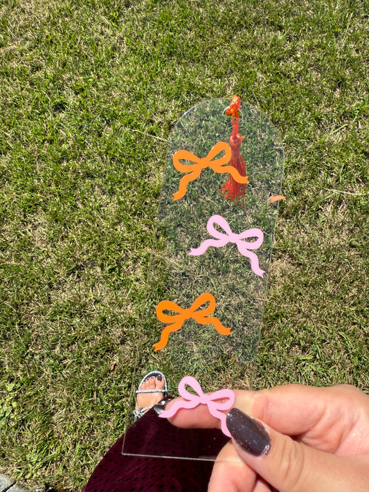 Fall Bows Bookmark