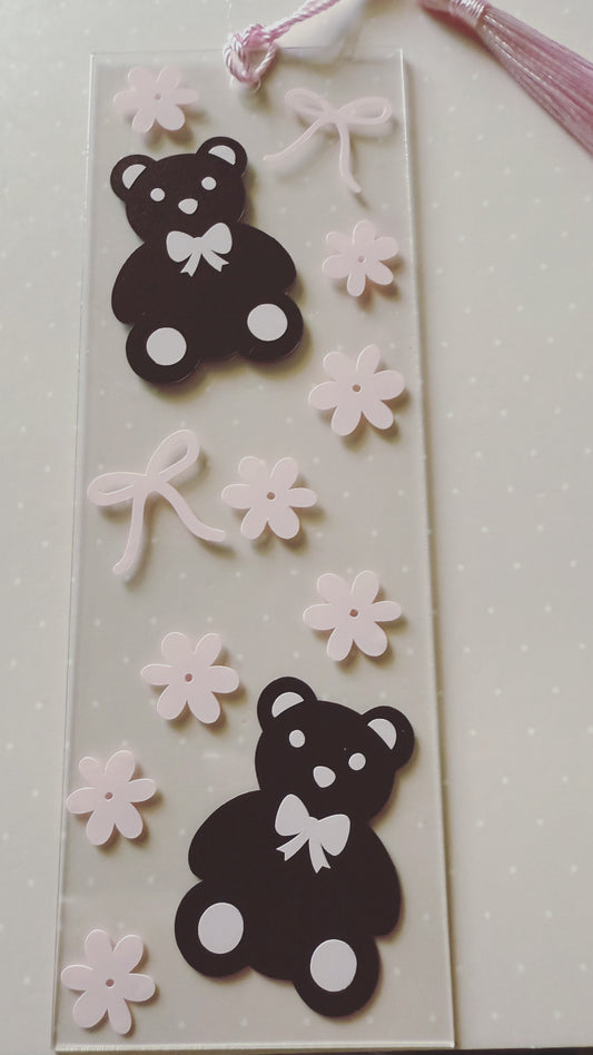 Bear Bookmark 💖🧸🎀🌸