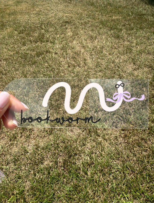 Bookworm Bookmark