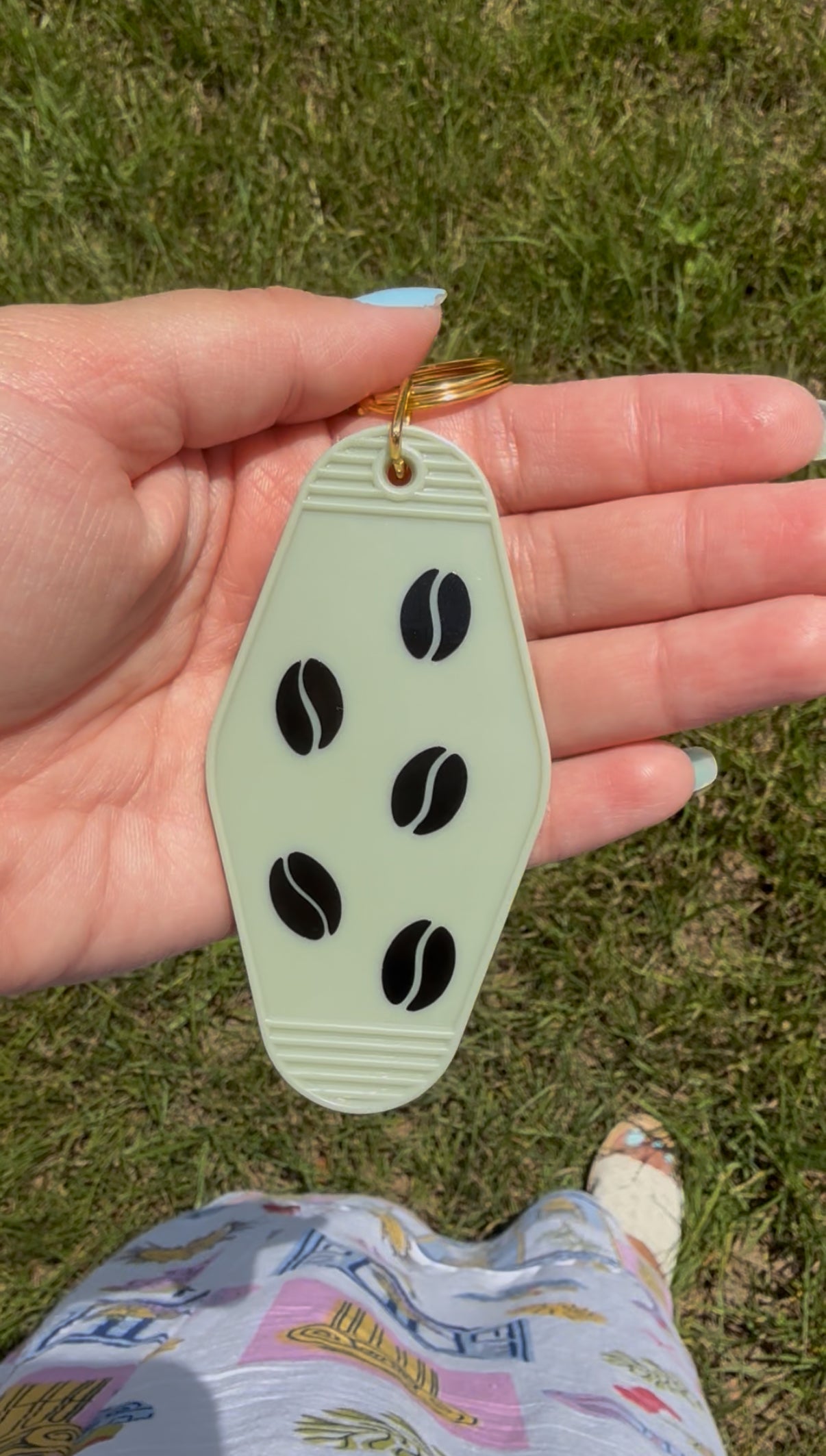 More Espresso Less Depresso Keychain