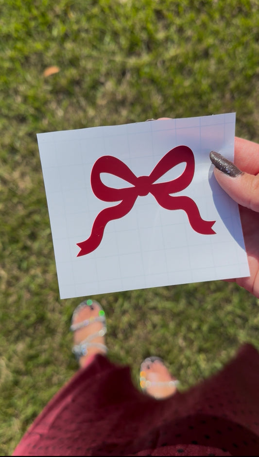Bow Decal