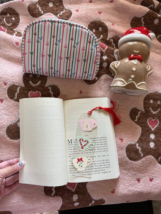 Christmas Cups Bookmark