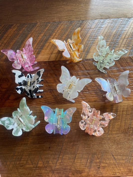 Butterfly Hair Clips