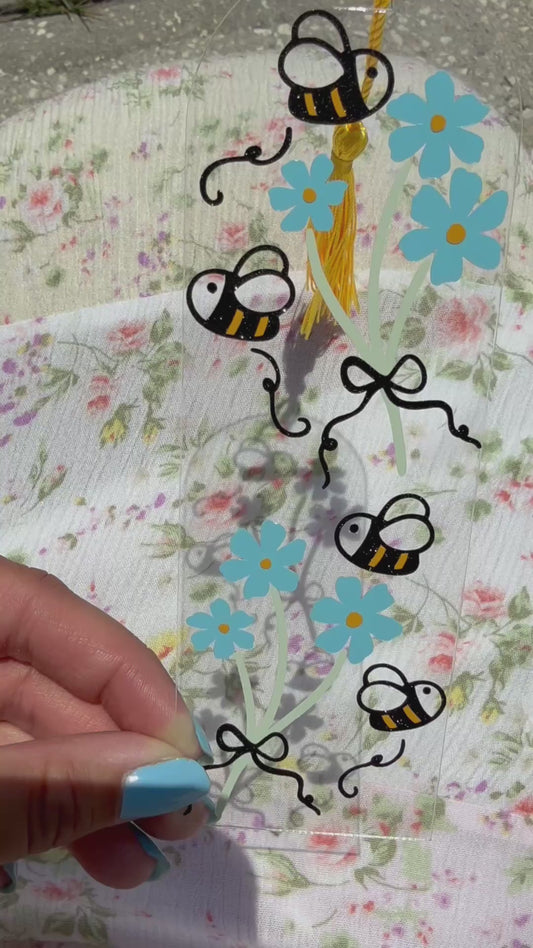 Bees & Flowers Bookmark